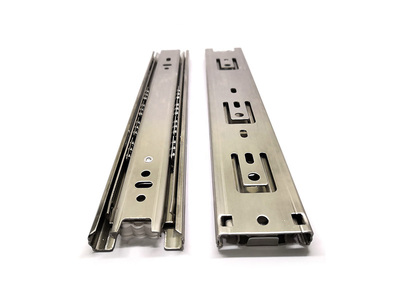 Drawer Runner Furniture Fittings Cold Rolled Stainless Steel Drawer Slide Rail