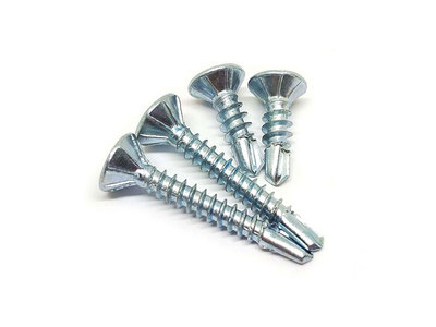 Csk Flat Head Self Drilling Screw With Ribs